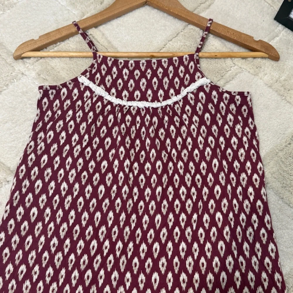 Old Navy doe girls Printed Sleeveless Square-Neck Dress